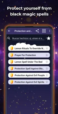 Black Magic Spells android App screenshot 1