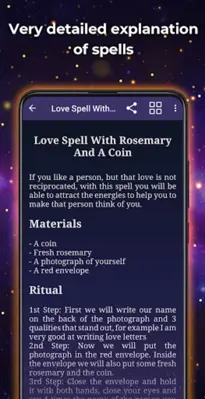 Black Magic Spells android App screenshot 2