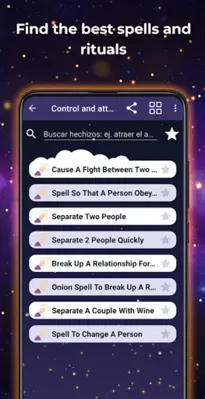 Black Magic Spells android App screenshot 3