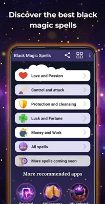 Black Magic Spells android App screenshot 7